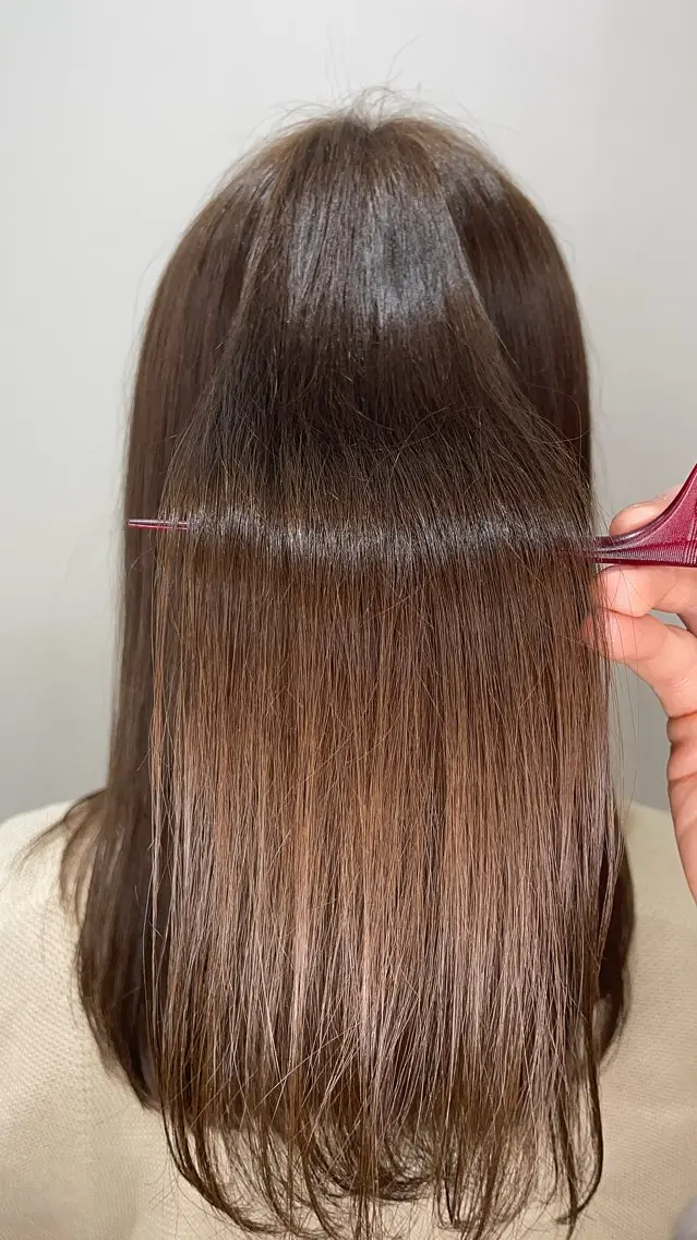 ロング 中司 優樹のヘアスタイル
