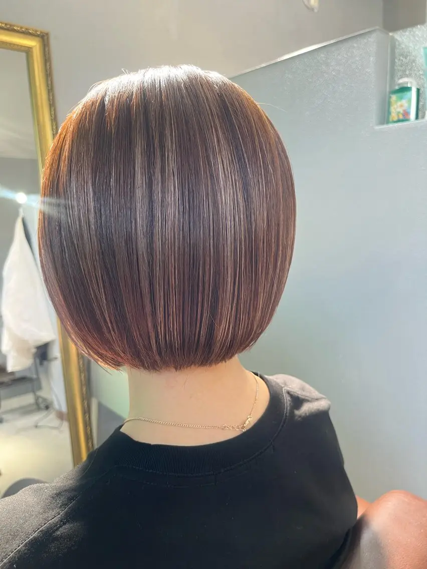ショート カラー ハイライトカラー ハイライト 似合わせカット カット ヘアカラー 🌺ASIA🌺 福留のヘアスタイル