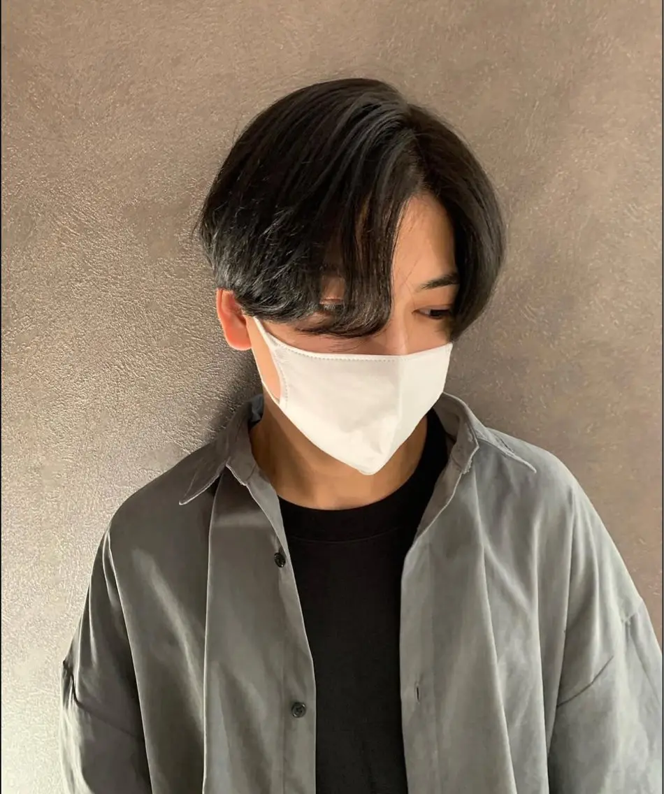 セミロング パーマ メンズ キマるメンズパーマ クメユウキのヘアスタイル