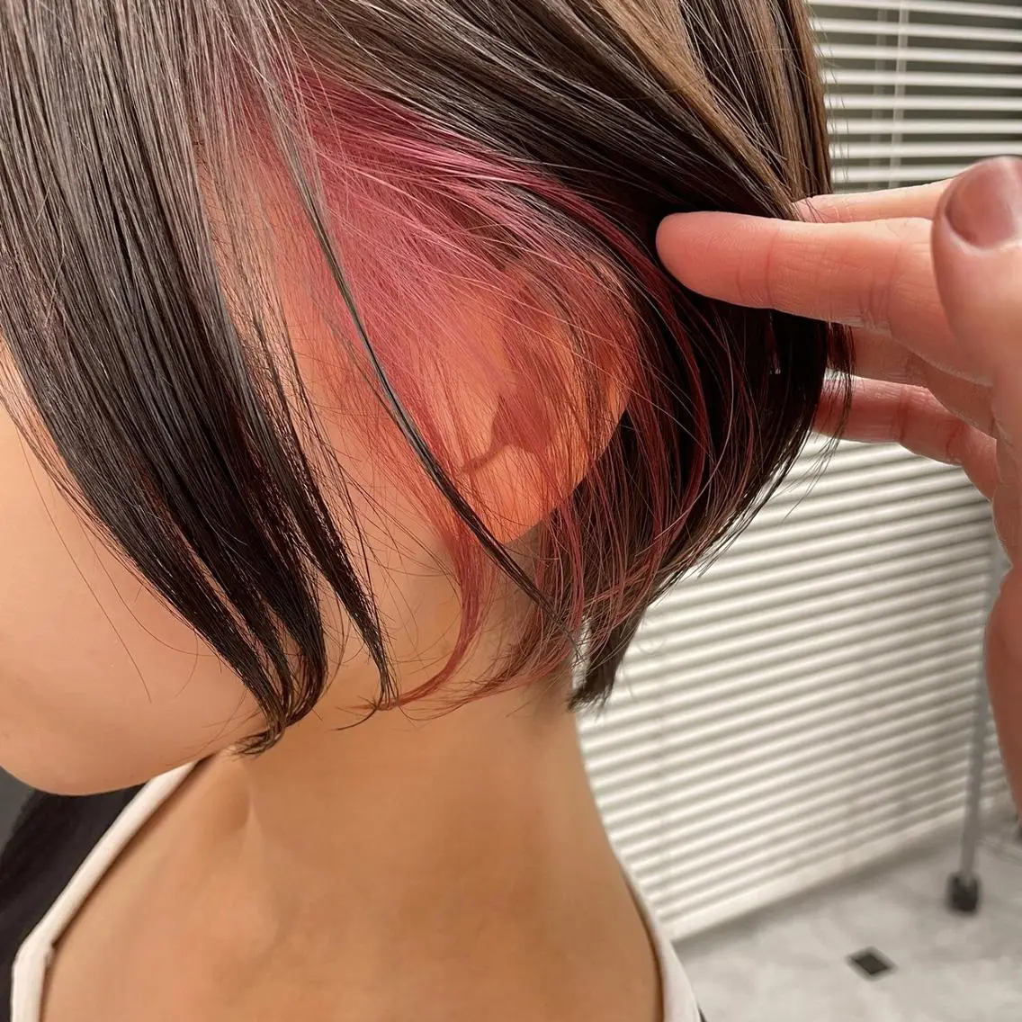 ロング カラー ヘアアレンジ *モデル募集🤍横浜 透明感カラー🫧のヘアスタイル