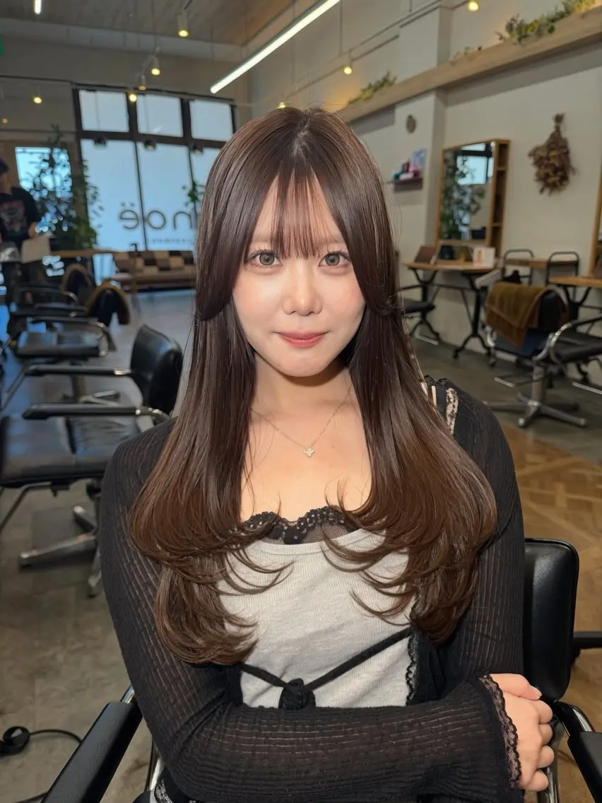 ロング カット ヘアカラー トリートメント カノエ博多ミスト mizukiのその他イメージ