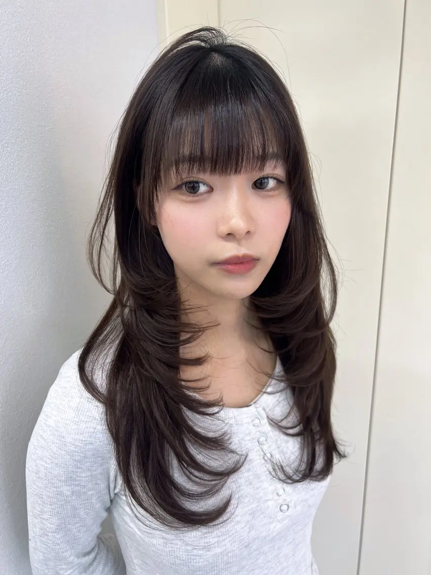 ［新規限定］レイヤーカット＋カラー＋2stepトリートメントの写真