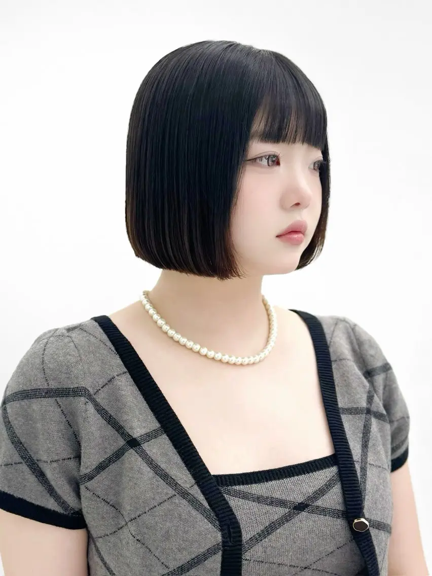 ショート カラー ヘアアレンジ カット 縮毛矯正 トリートメント ミディアム・ボブ🤍 縮毛矯正/ ひかりのヘアスタイル