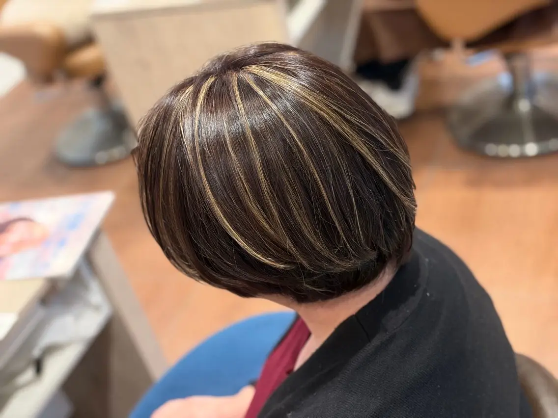 ショート カラー ハイライトカラー ハイライト トリートメント ヘアカラー 後藤 悠紀のヘアスタイル