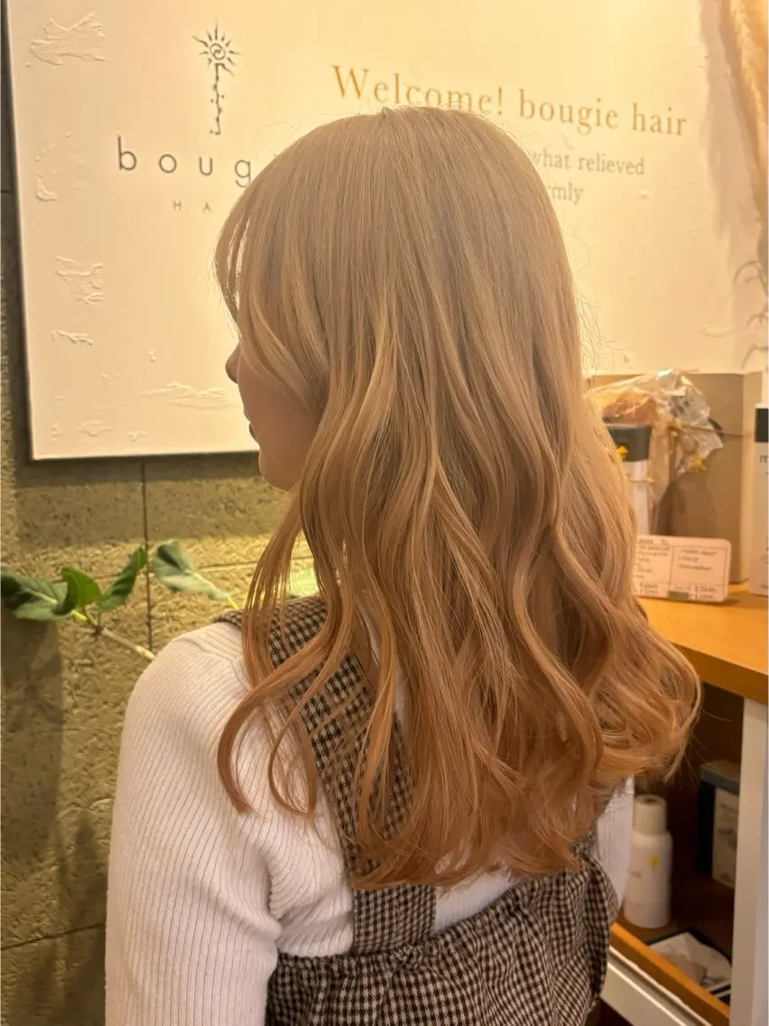 ロング カット ヘアカラー パーマ makoto⌇レイヤ ー⌇艶カラー🍒‎のヘアスタイル