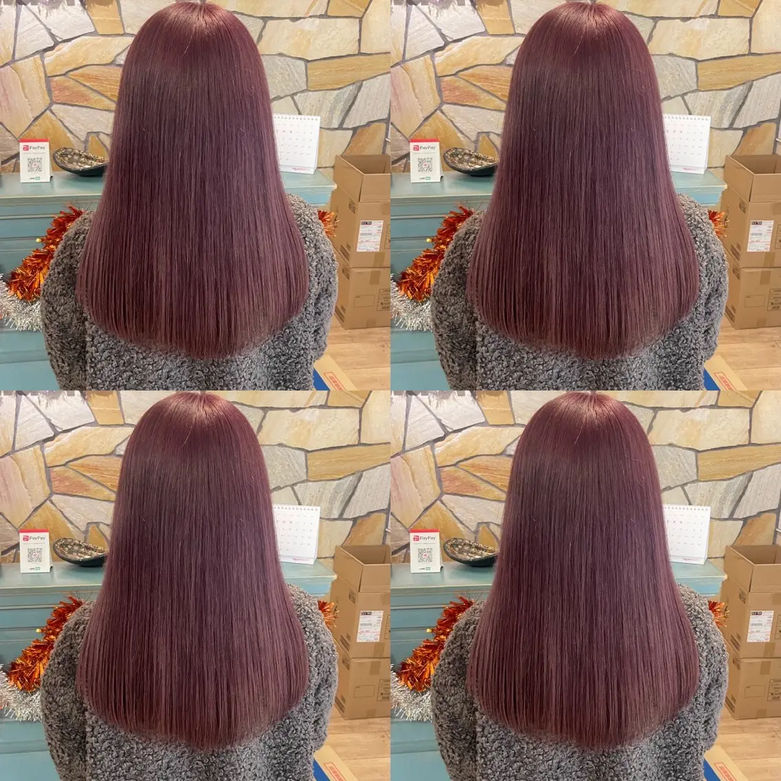 セミロング カラー Minami. 🩵 再現性特化ヘアのヘアスタイル