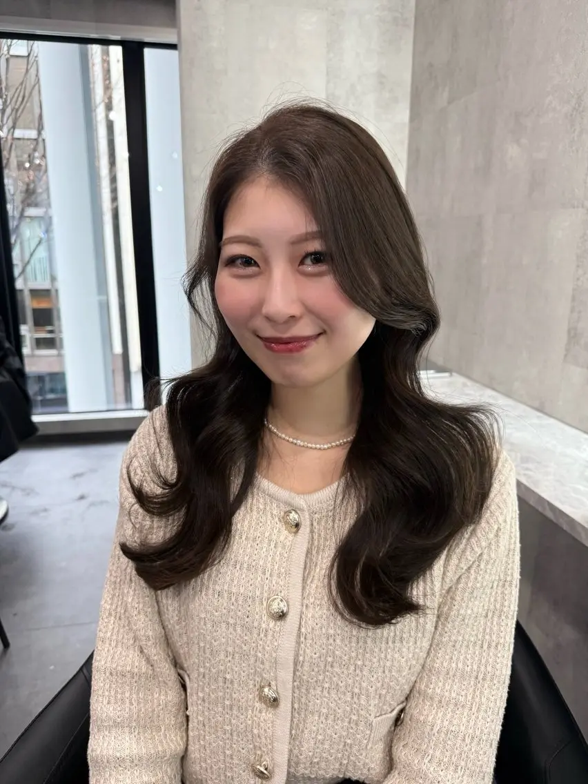 セミロング カット トリートメント 💖艶髪/韓国ヘア 💖asukaのヘアスタイル