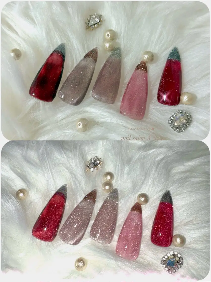 ネイル フラッシュネイル ハンドネイル nail salon A styleのネイルデザイン