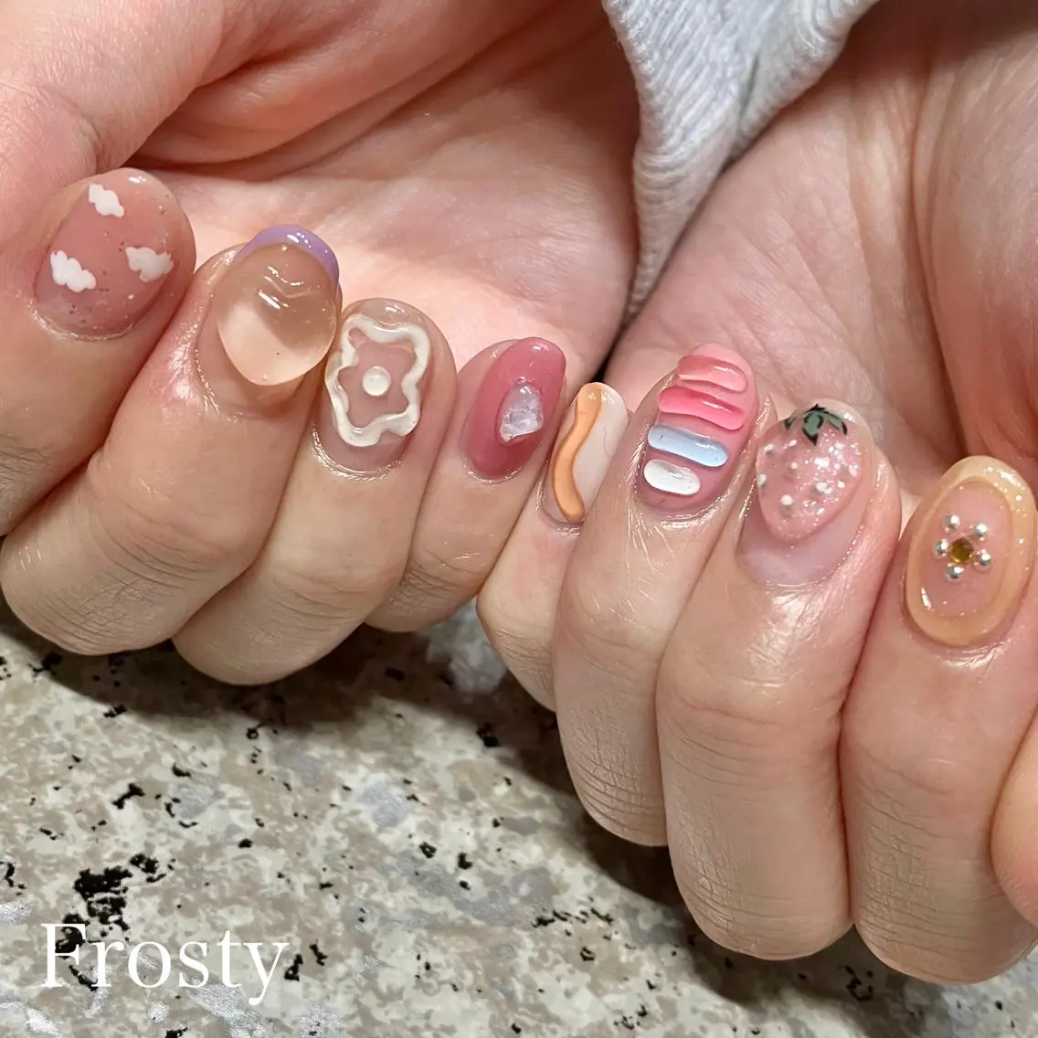 ネイル ハンドネイル Mys. 三上紗紀のネイルデザイン