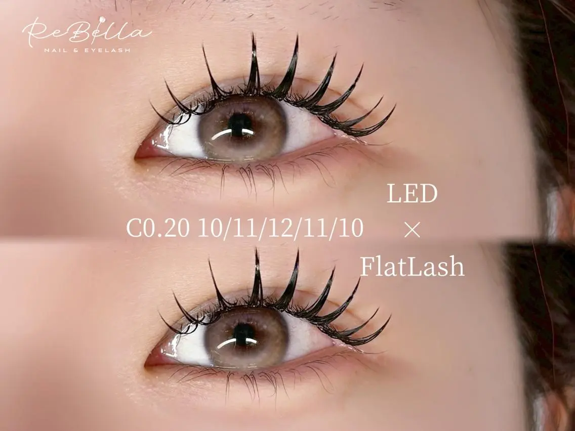 【U35】オフ無しフラットラッシュ120本🥀LED変更+¥1500の写真
