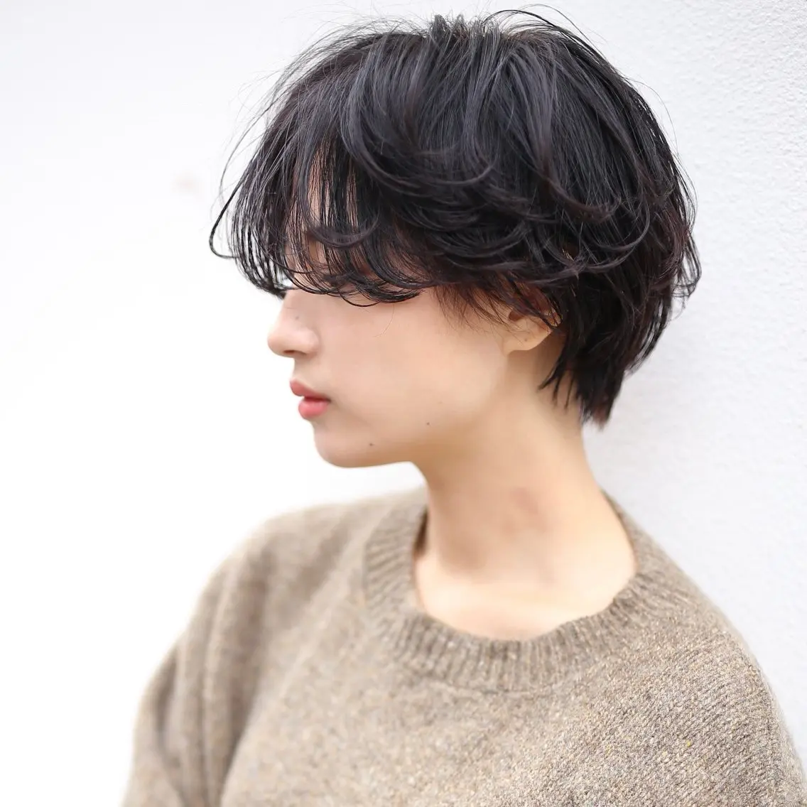 ショート パーマ カット パーマ トリートメント 坂本 裕介のヘアスタイル