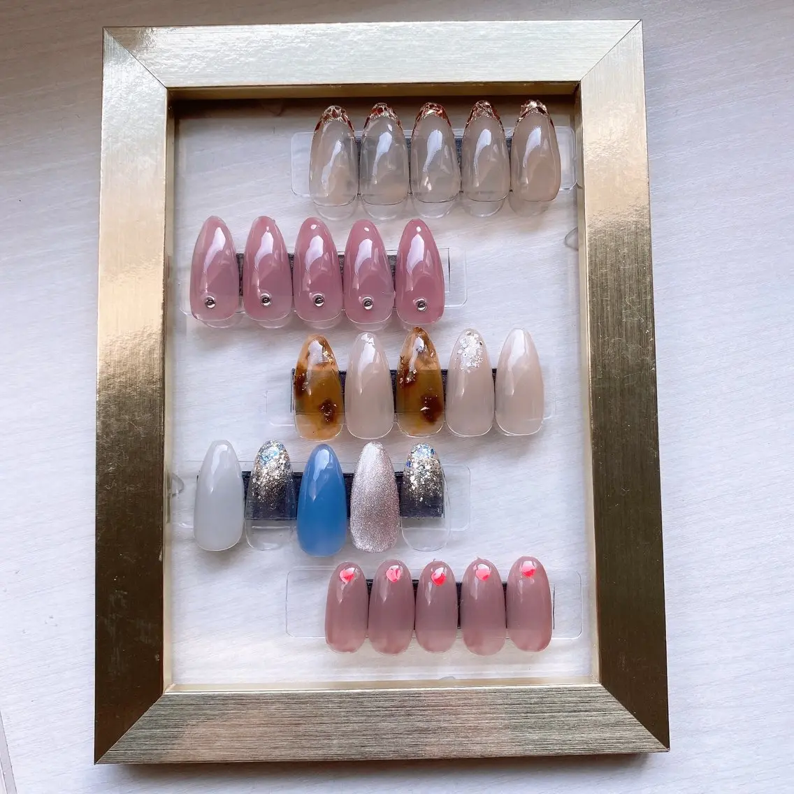 ネイル シンプルネイル LittleMimi Nails安土のネイルデザイン