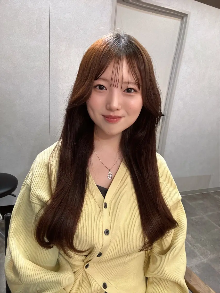 セミロング 髪質改善 似合わせカット 縮毛矯正 トリートメント 吉祥寺プルエクステ 🌟Hiraiのヘアスタイル