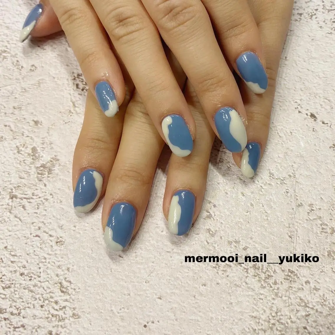 ネイル 韓国ネイル ニュアンスネイル ワンカラーネイル ワンホンネイル mermooi nailのネイルデザイン