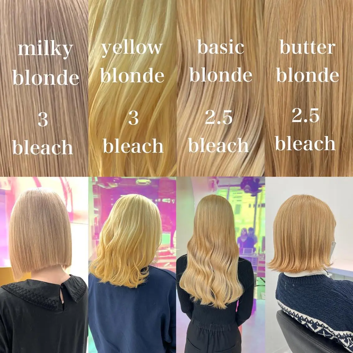 セミロング カラー パーマ ヘアアレンジ メンズ キッズ ネイル マツエク・マツパ アイブロウ メンズハイトーン 抜きっぱなしブロンド ブロンド ダブルカラー ハイトーンカラー KANAMI 🌏のヘアスタイル