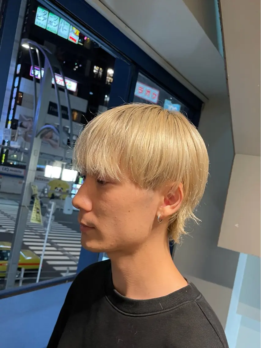 ミディアム 椿 智行のヘアスタイル