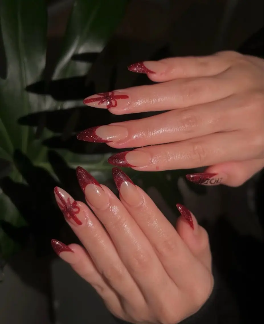 ミディアム クリスマス iq0srfk_ nailのネイルデザイン