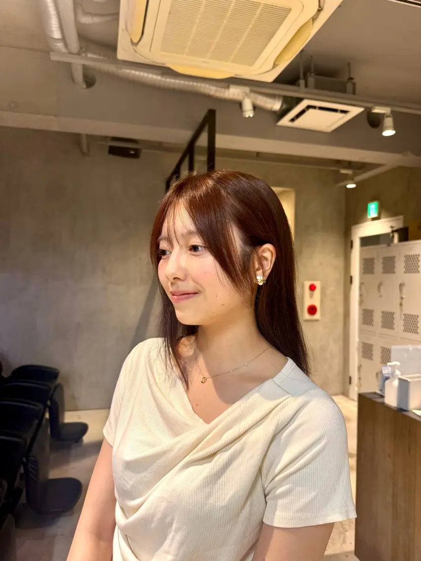 ロング ヘアカラー 杏菜🌺👶🏼💕 ／elima調布🫧のヘアスタイル