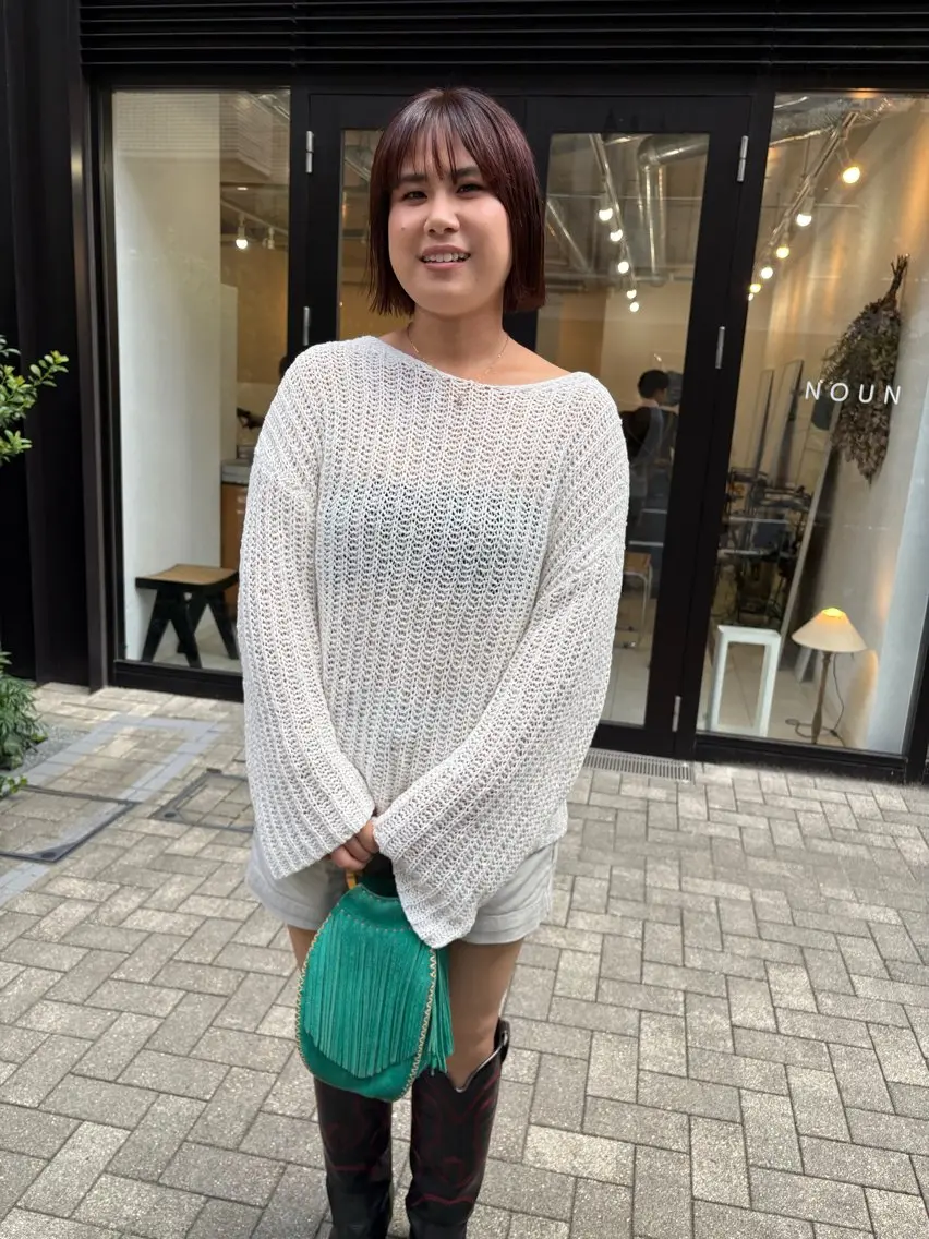 ショート カラー カット ヘアカラー eri kinjoのヘアスタイル
