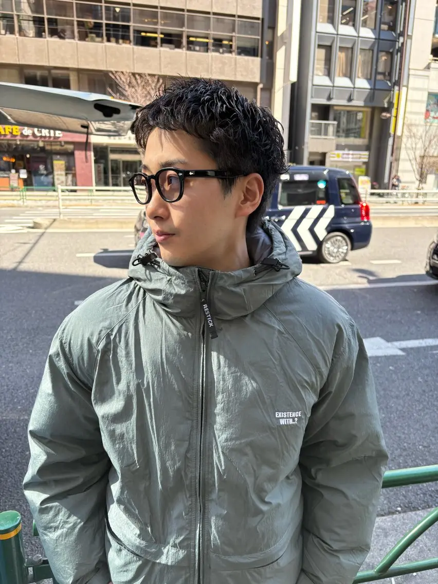 ショート パーマ メンズ メンズブリーチ フェザーパーマ メンズハイライト メンズインナーカラー メンズパーマ カット パーマ トリートメント 💈メンズ短髪特化 ✂︎伊藤大輝💈のヘアスタイル