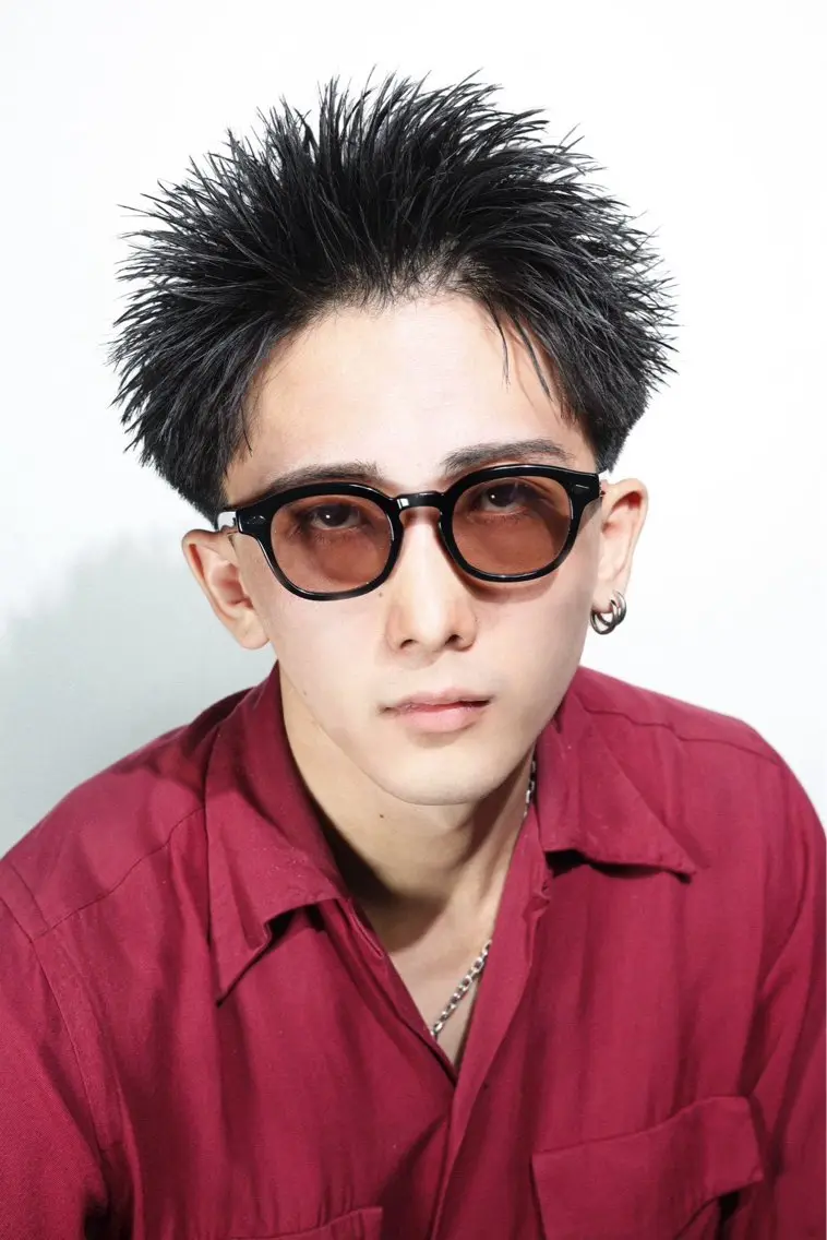 パーマ カット パーマ トリートメント 角戸 嵐のヘアスタイル