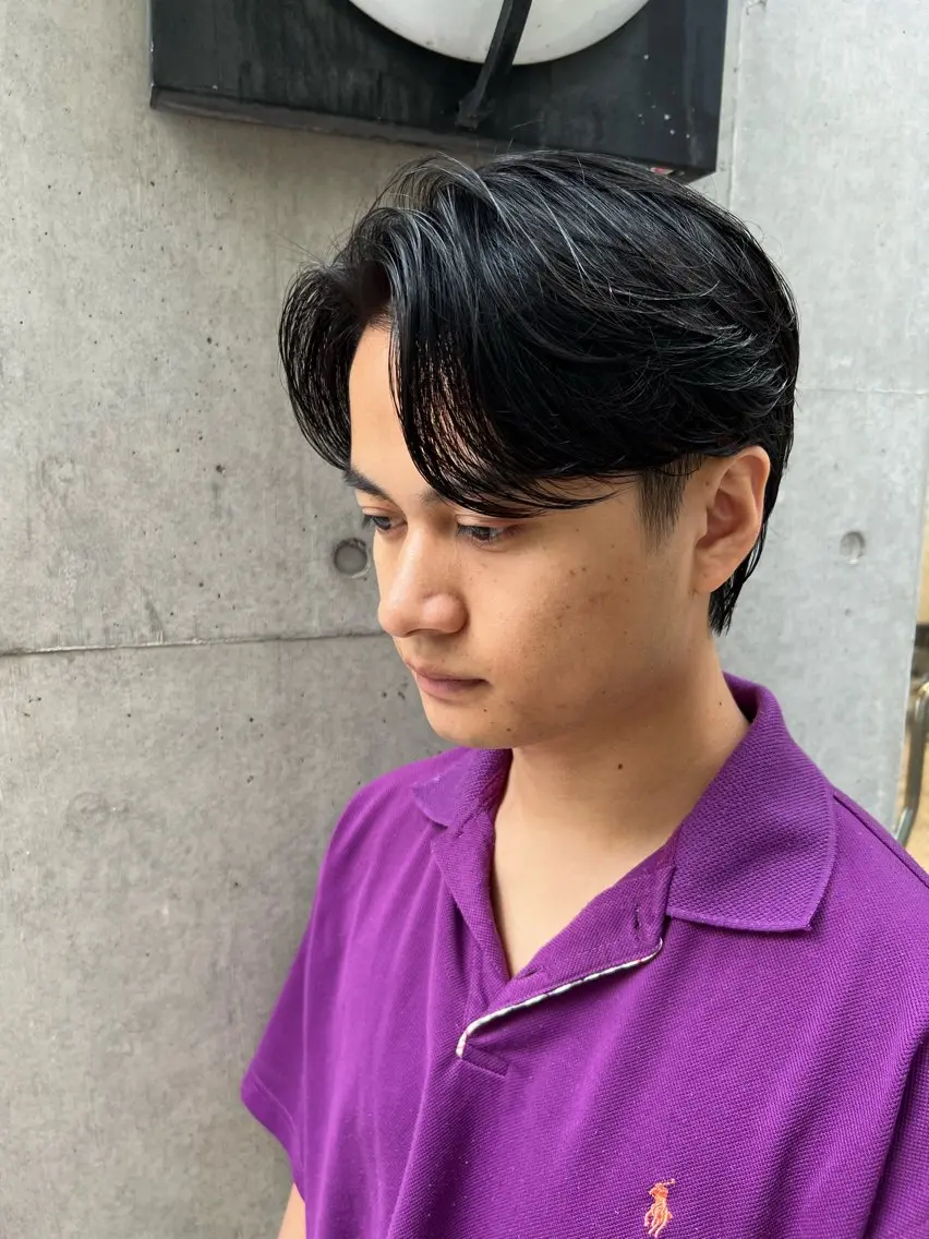 ショート パーマ カット パーマ 豊崎 佑輔のヘアスタイル