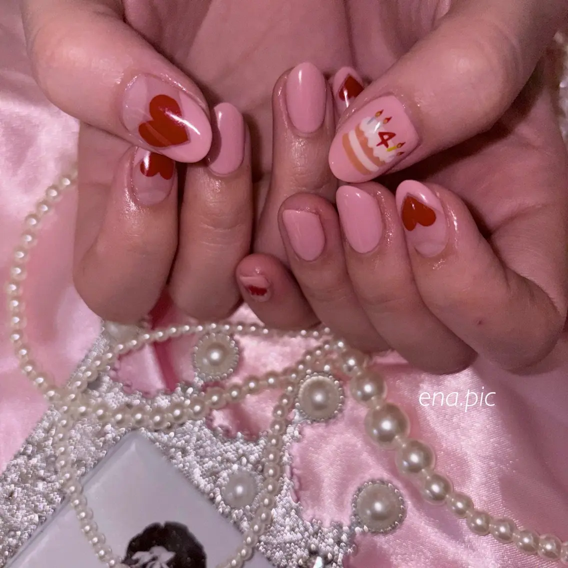 ネイル toyvenail 🖤enaのネイルデザイン