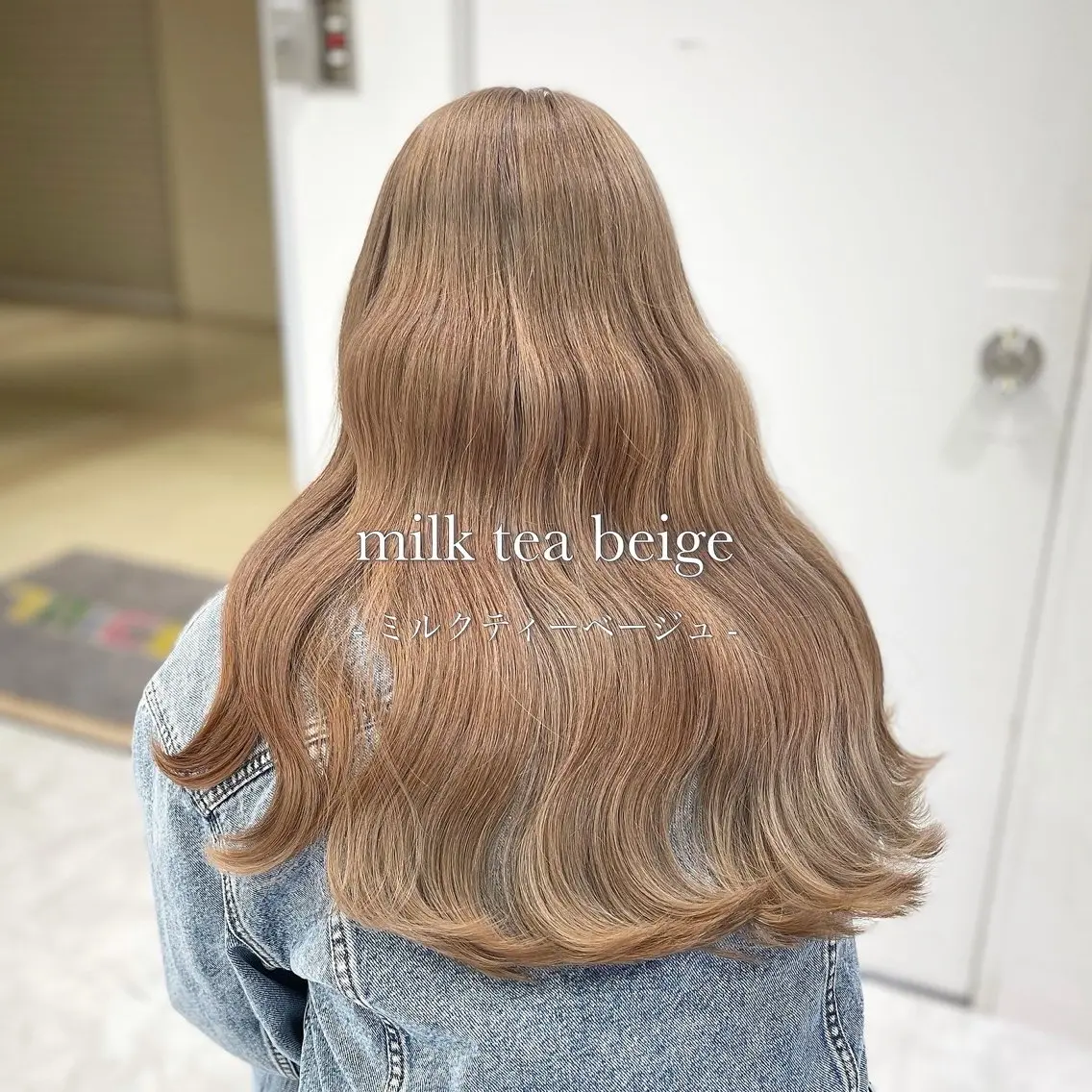 ロング カラー 色落ち綺麗🩰ハイ トーン🎀RINKAのヘアスタイル