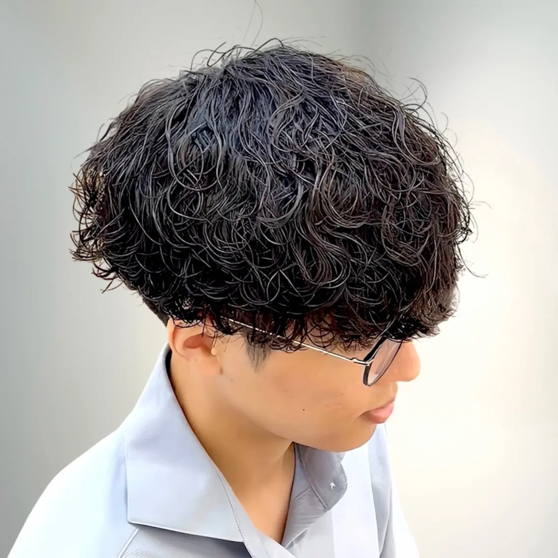 パーマ メンズ メンズパーマ 波巻きパーマ カット パーマ メンズパーマ/新宿/ サイカショウイチのヘアスタイル