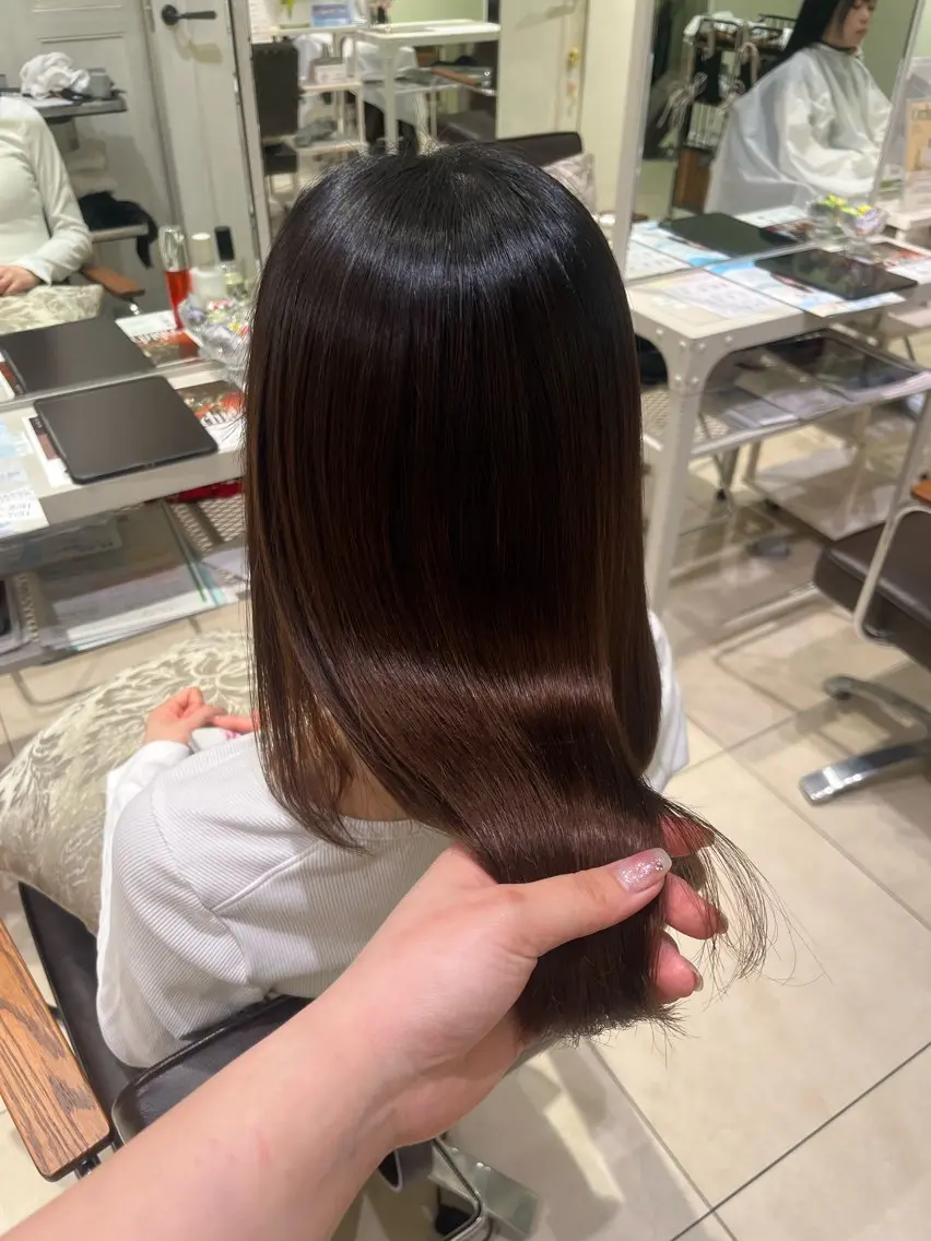 セミロング トリートメント ヘッドスパ コハル¨̮⃝ /ヘアメイク/着付けのヘアスタイル