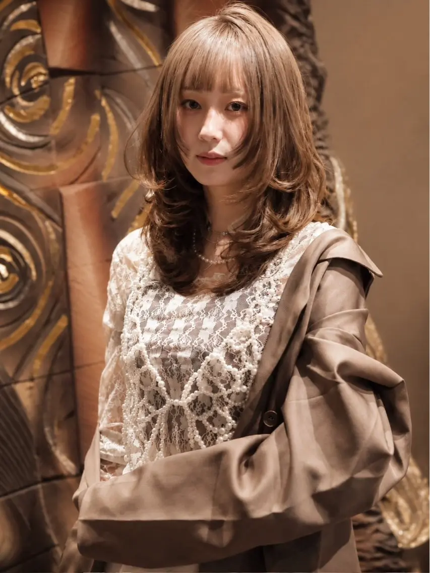 カラー ヘアカラー 掛川 真那斗のヘアスタイル
