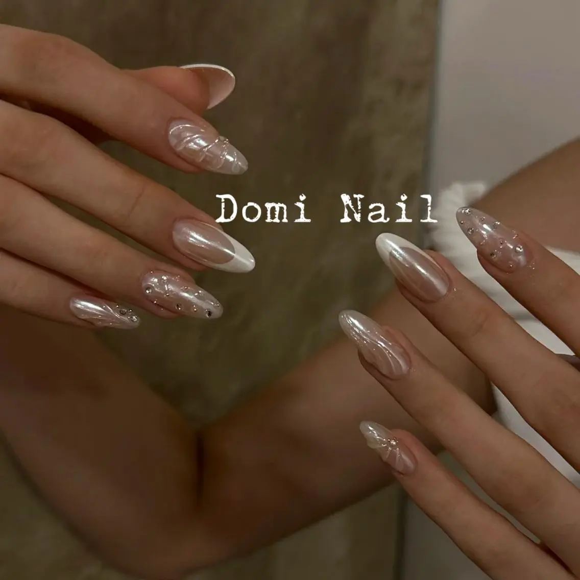 ネイル 持ち込み ネイルチップ ハンドネイル 渋谷 Domi Nailのネイルデザイン