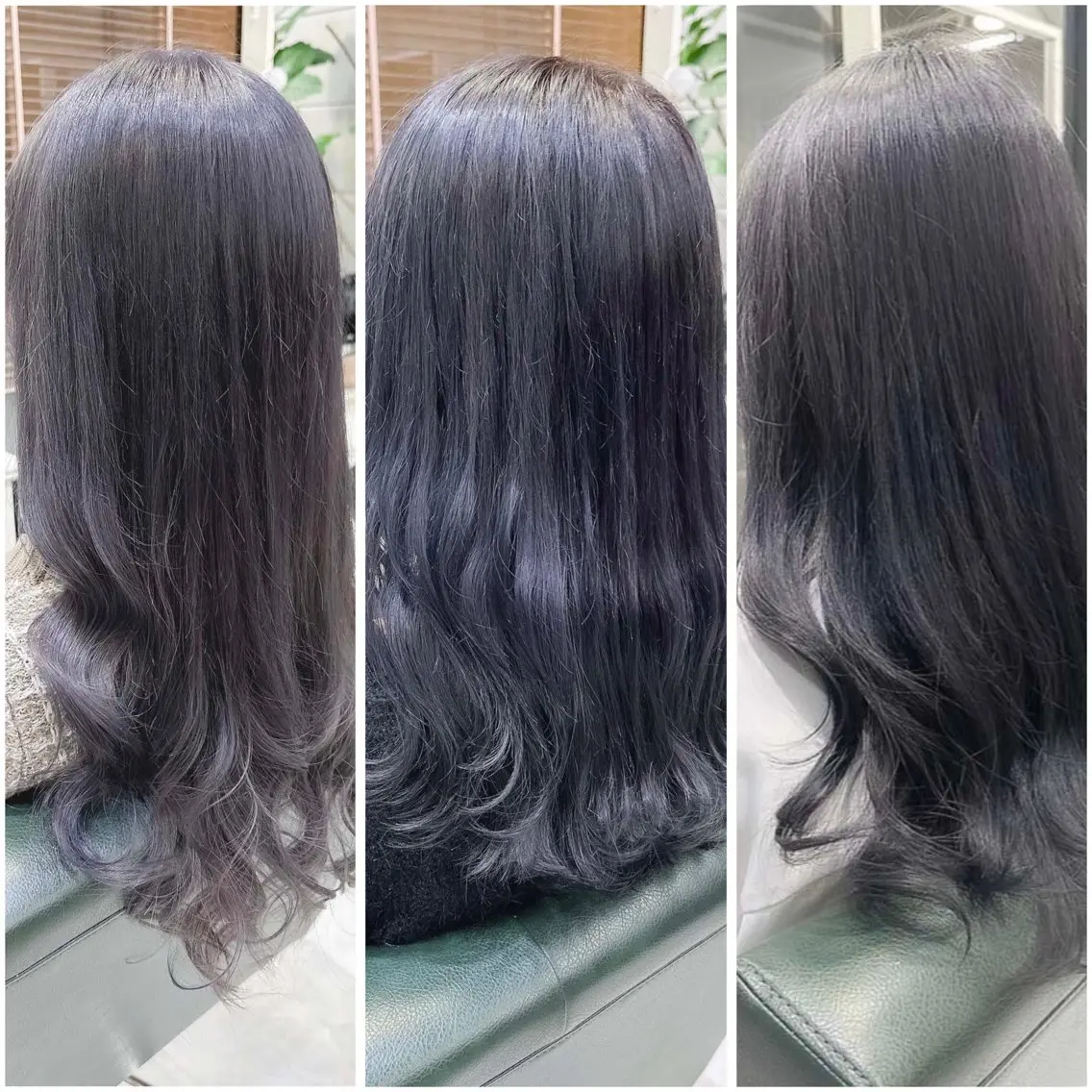 ロング カラー ベージュカラー ブリーチ ブルーカラー デザインカラー グレージュ カット ヘアカラー トリートメント ヘアセット DAYS Men’sのヘアスタイル