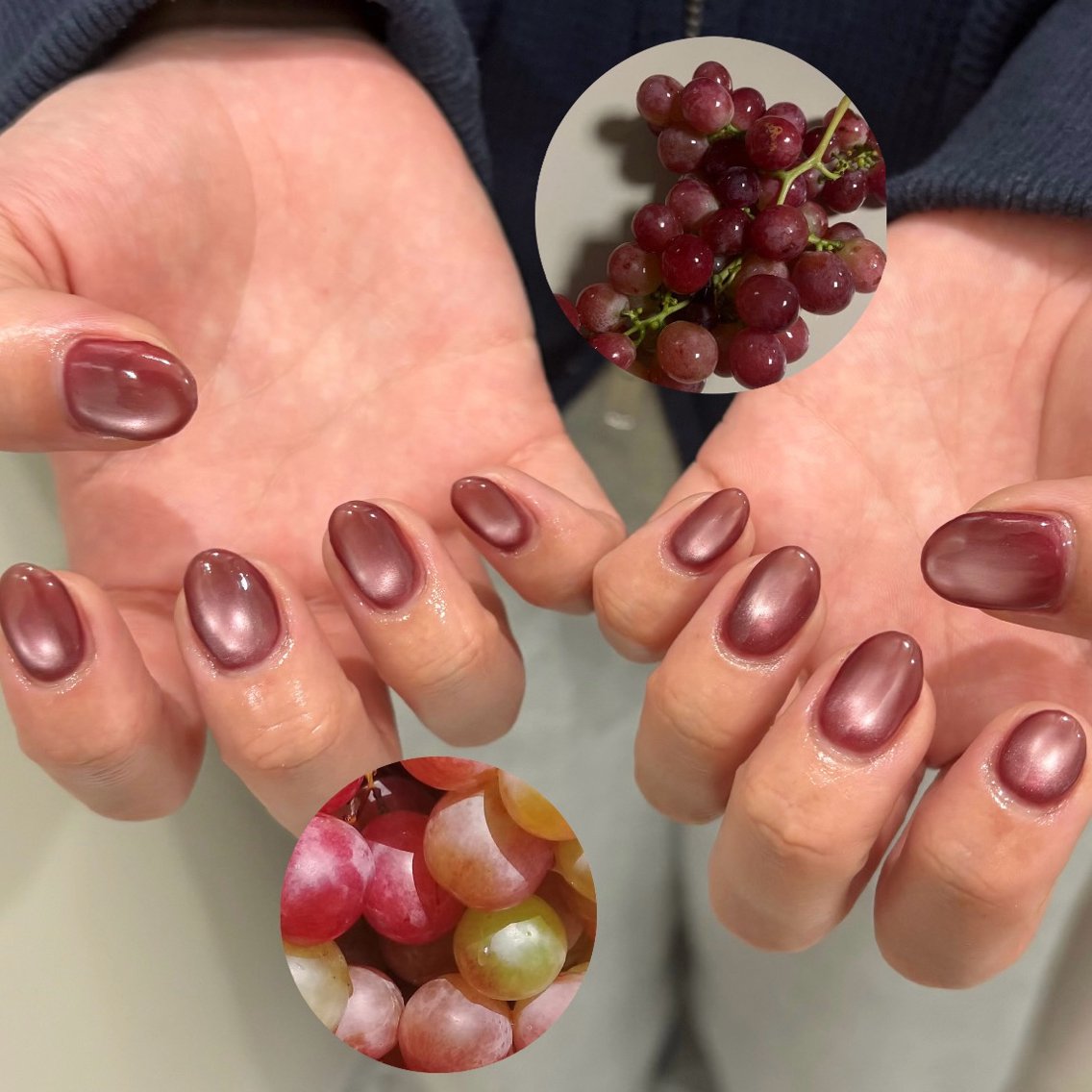 ネイル マグネットネイル メンズネイル ニュアンスネイル ワンカラーネイル シンプルネイル ハンドネイル あいり┊︎金山┊︎ 個性派・POPネイルのネイルデザイン
