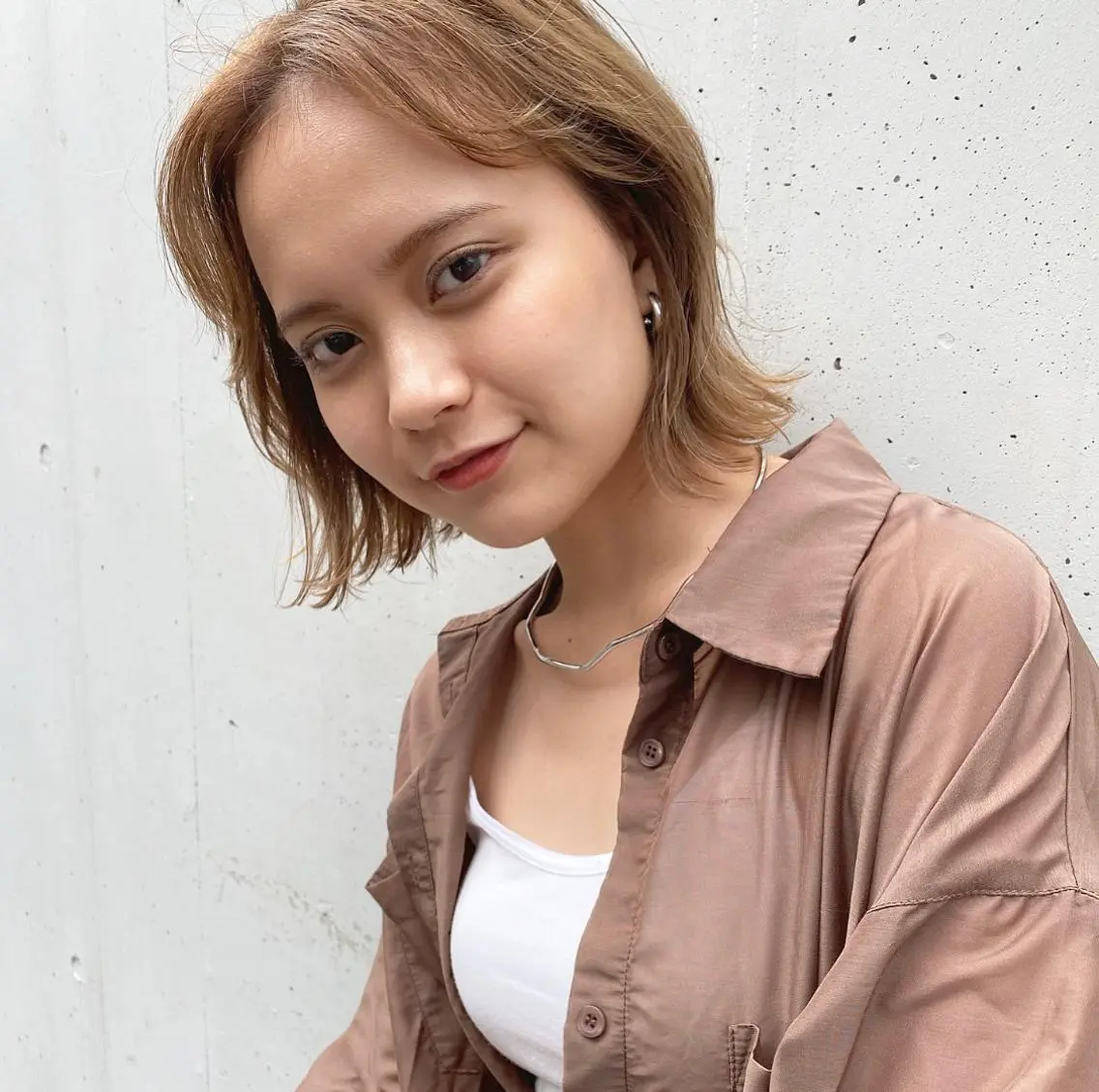 ショート ナガイ アヤのヘアスタイル