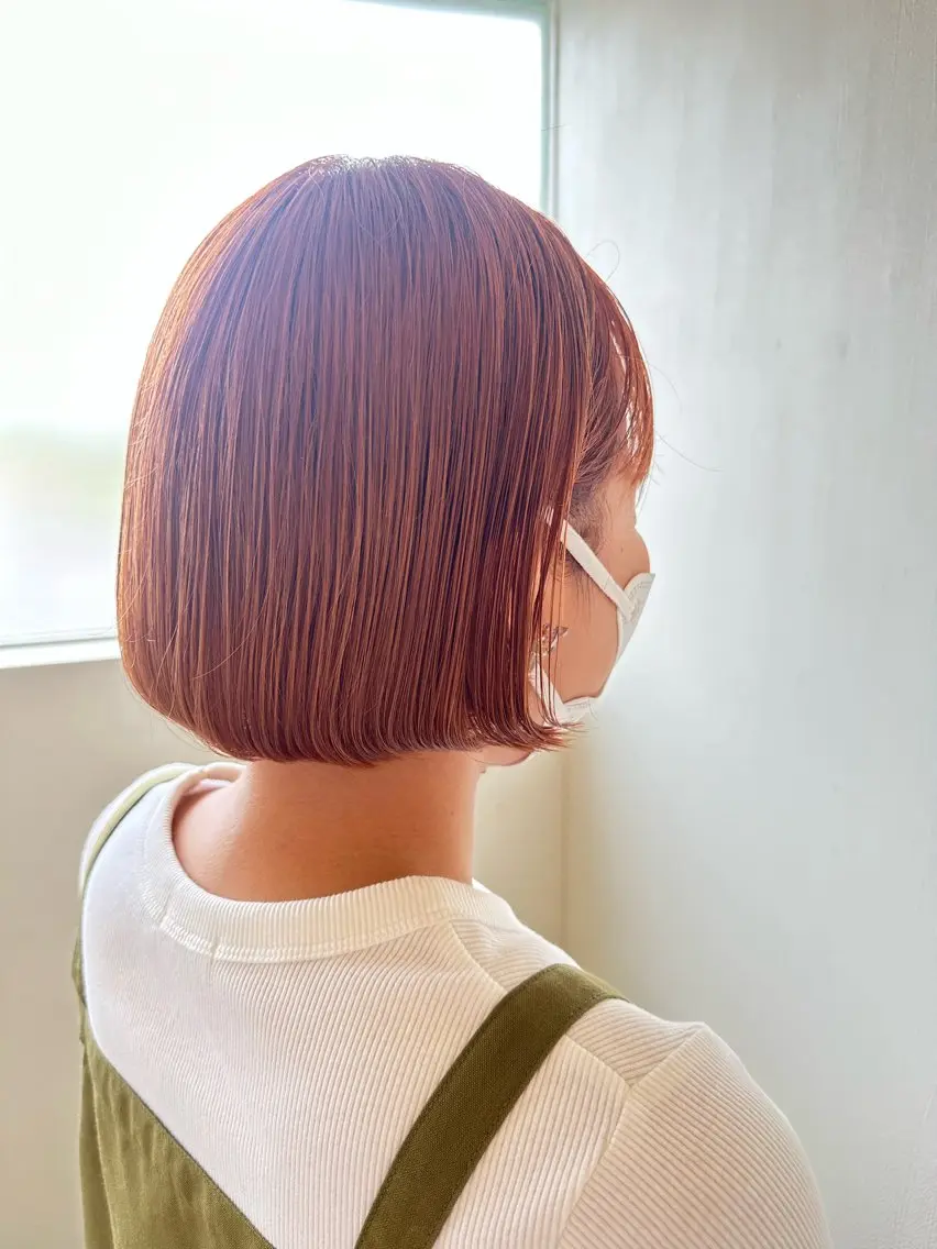 ショート カット ヘアカラー 髪質改善/ハイライト 白髪ぼかし/艶カラーのヘアスタイル