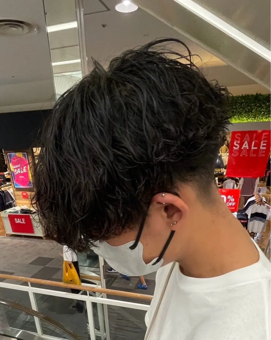 パーマ 山中 悠人のヘアスタイル