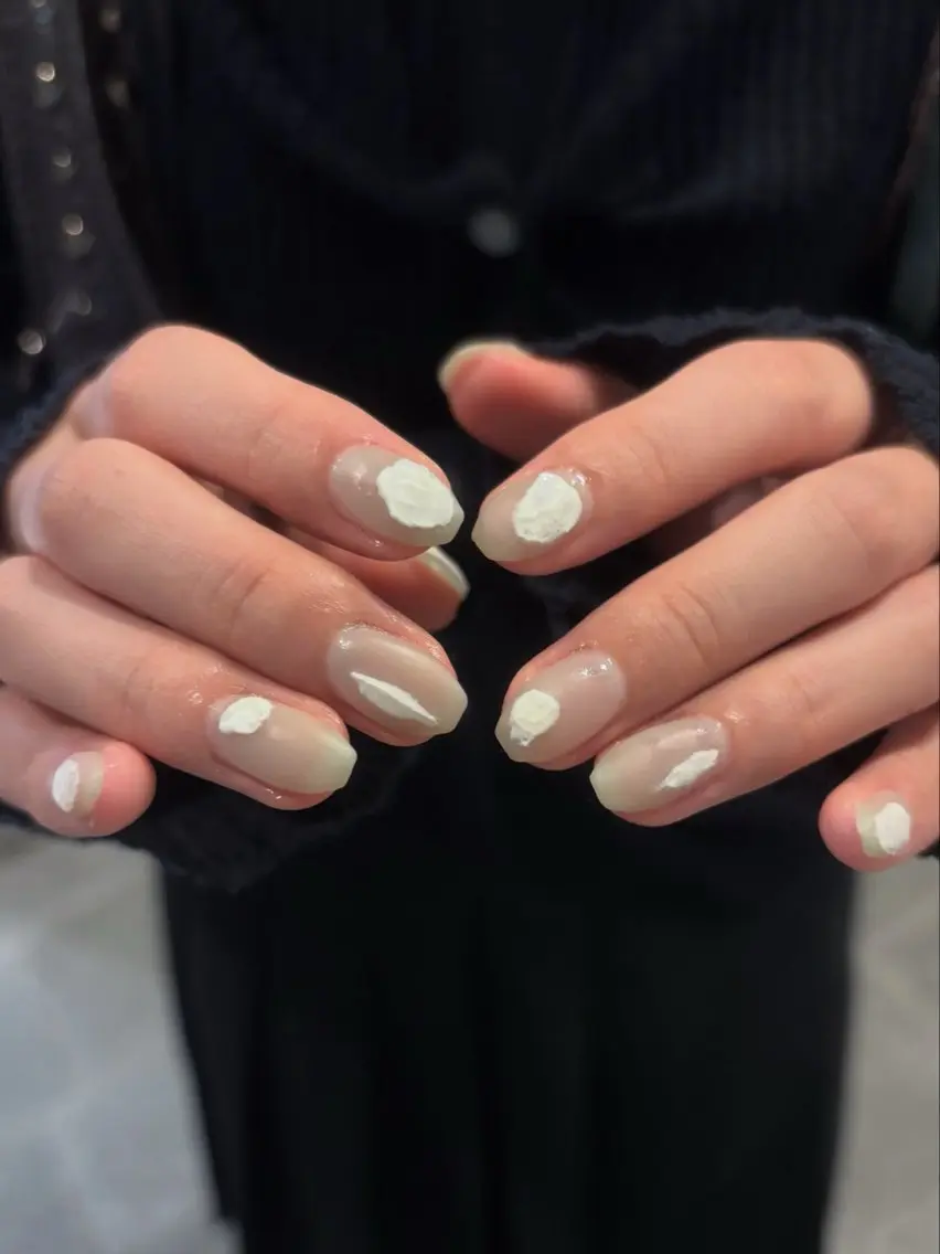 ネイル ニュアンスネイル filonnail akaneのネイルデザイン