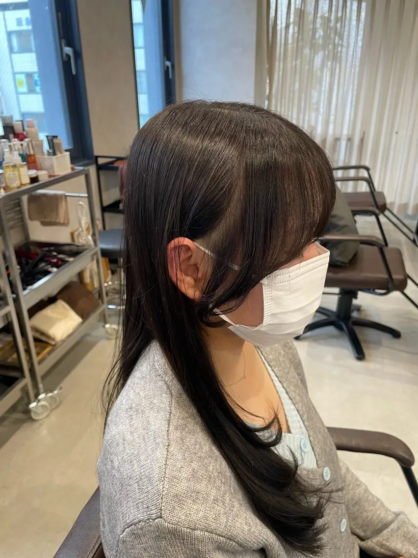 〖 🎀minimo限定価格🪄︎︎ 〗前髪+顔周りcutの写真
