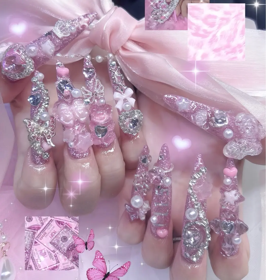 ネイル オーロラネイル ブルー フットネイル ジェルネイル 氷ネイル・うるうるネイル ハンドネイル Rin Nail 新大久保店のネイルデザイン