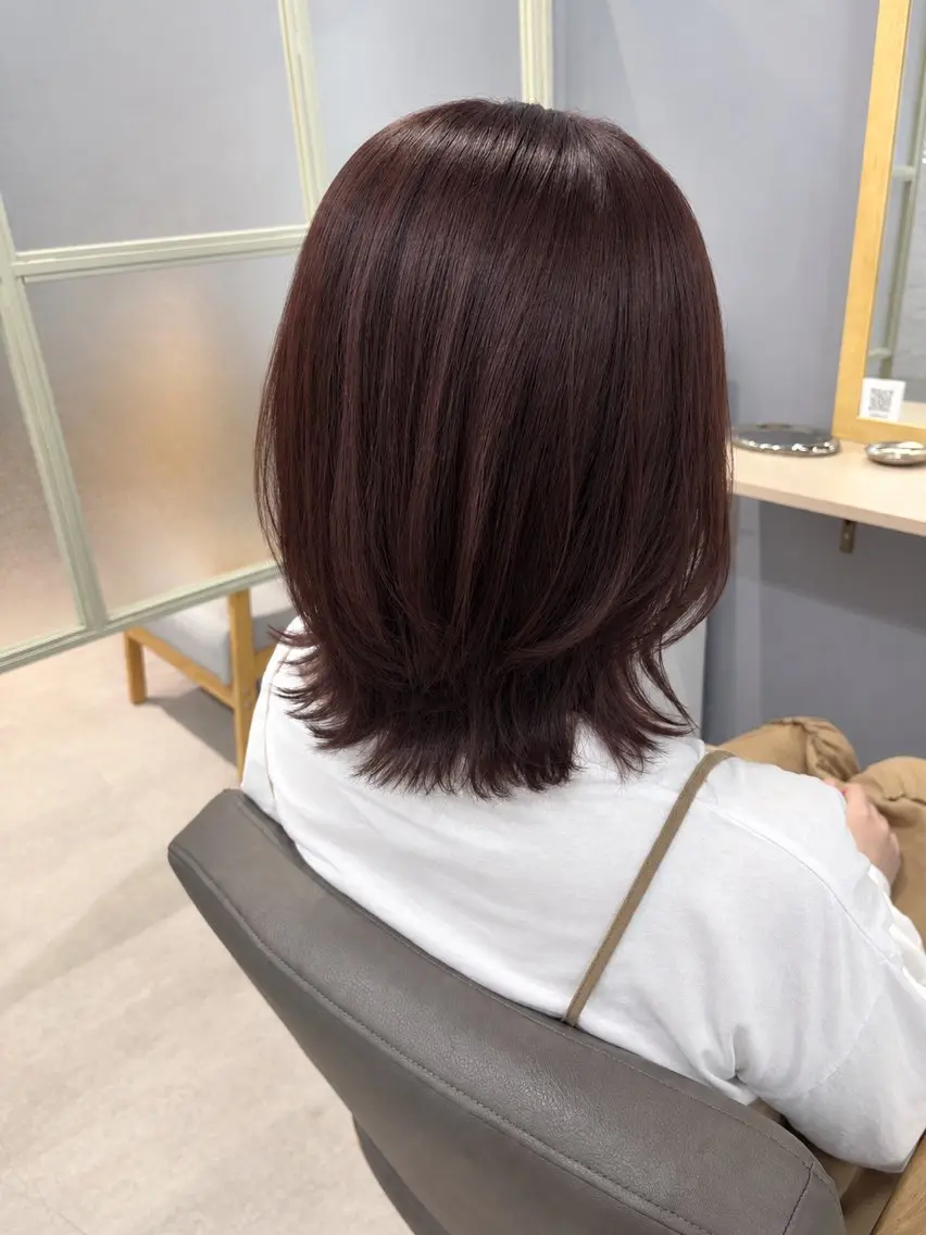 ミディアム 【Velle】 SHUHEIのヘアスタイル