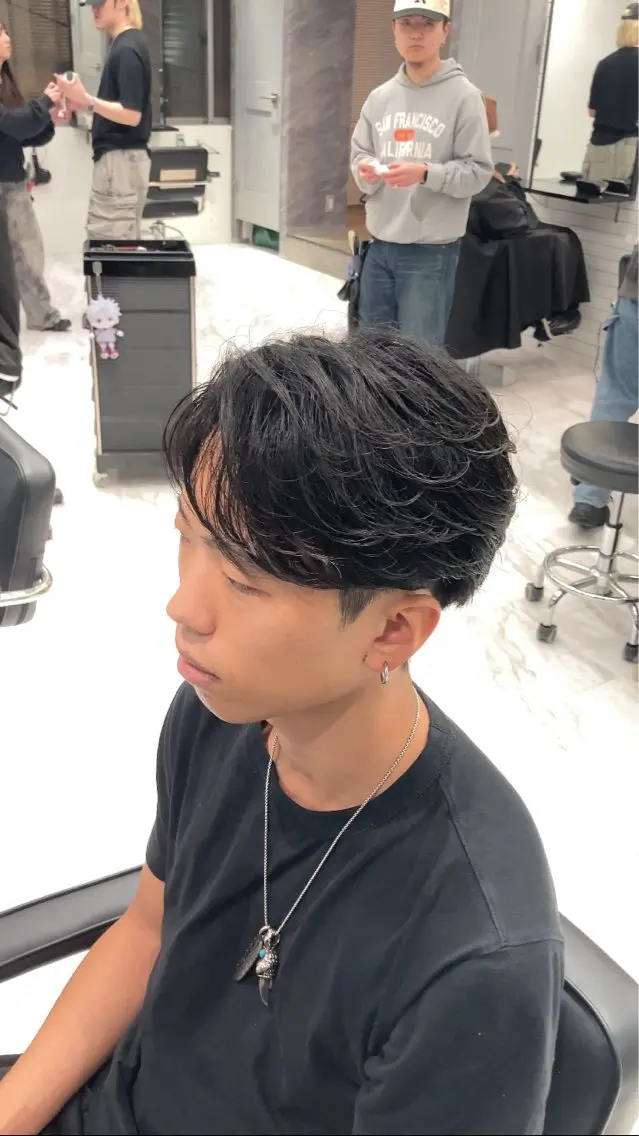 パーマ メンズ カット 🔥メンズ特化🔥 坂下遥翔のヘアスタイル