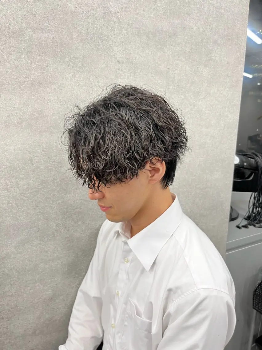 メンズ メンズパーマ 🔥パーマ特化🔥 優馬のヘアスタイル