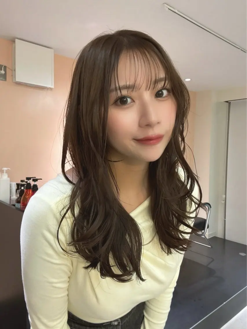 ロング 山田 京介のヘアスタイル