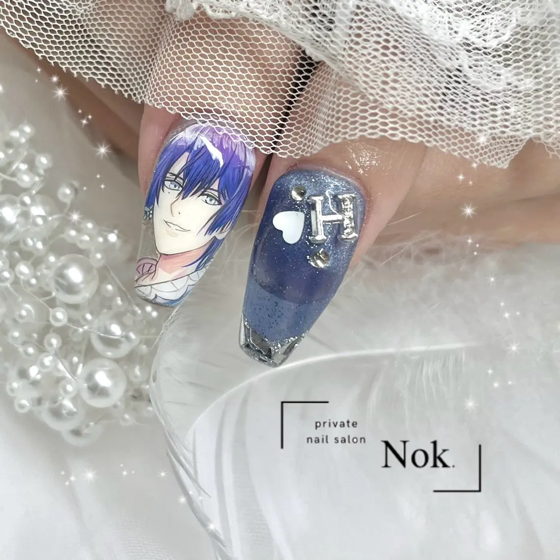 ネイル ハンドネイル 池袋痛ネイル Nok. 渡辺のネイルデザイン