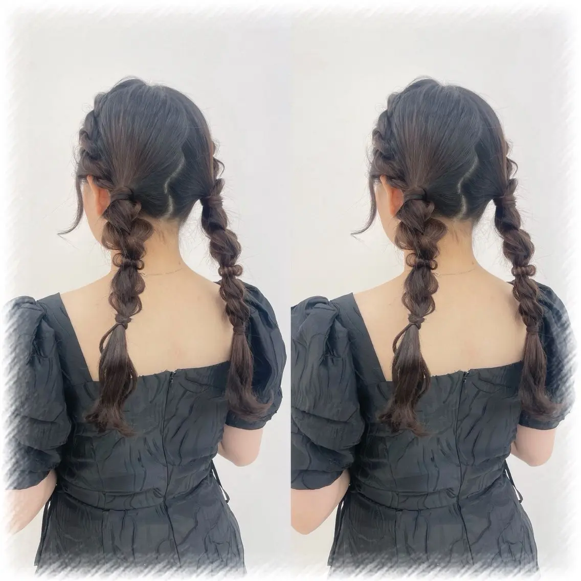 ロング ヘアアレンジ 卒業式のヘアスタイル CARELLY Rukaのマツエク・マツパデザイン