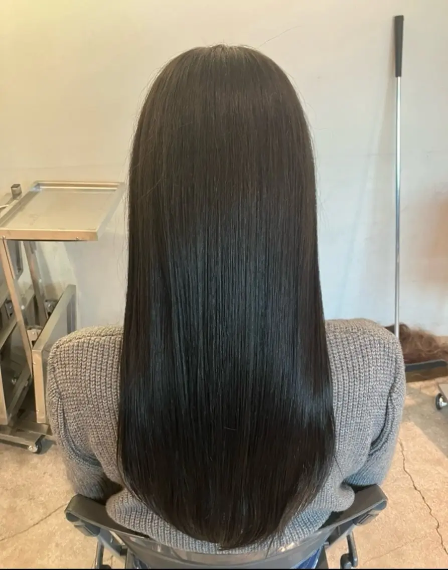ロング 髪質改善 ウルフ・ハイレイヤー 🌟ナカノ・ユウヤのヘアスタイル