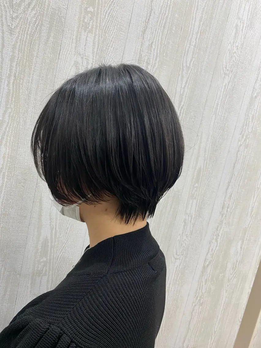 ショート カット ヘアカラー トリートメント TELA HAIR 岩槻 高梨のヘアスタイル