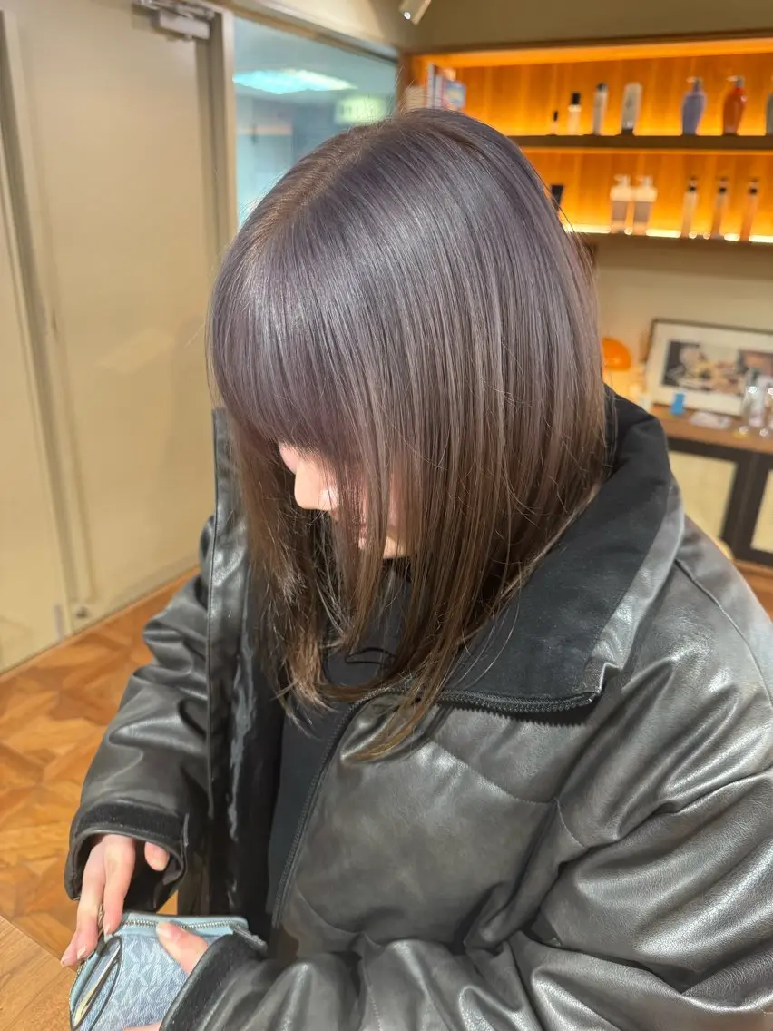 ミディアム カラー デザインカラー グラデーションカラー ヘアカラー ROSTAR セイゴのヘアスタイル