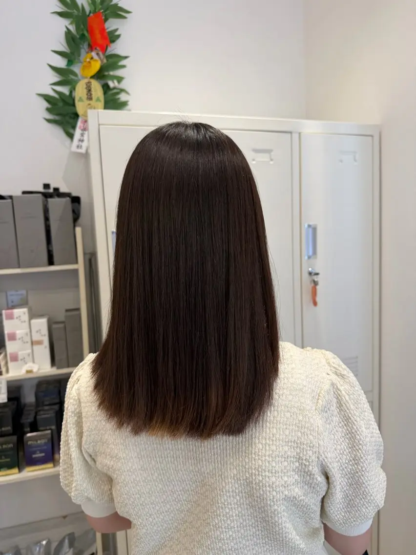 ミディアム MignonS こはるのヘアスタイル